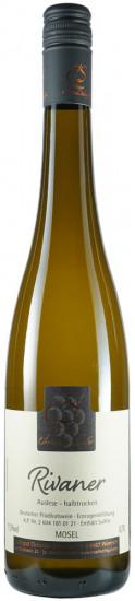 2020 Rivaner Auslese halbtrocken - Weingut Christian Schaefer