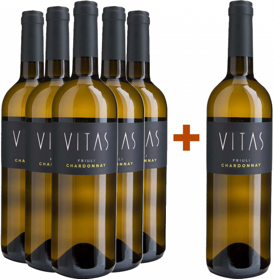 5+1 Paket Chardonnay Friuli DOC - Villa Vitas