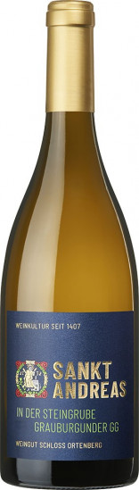 2023 St. Andreas Grauer Burgunder Großes Gewächs Steingrube trocken - Weingut Schloss Ortenberg