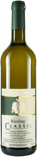 2019 Riesling Classic trocken - Weingut Winckler