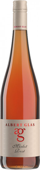 2023 Merlot Rosé feinherb - Weingut Albert Glas