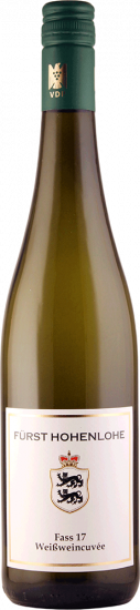 2023 Weisswein-Cuvée Fass No 17 trocken Bio - Weingut Fürst Hohenlohe Oehringen