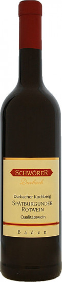 2022 Durbacher Kochberg Spätburgunder Qualitätswein halbtrocken - Weinhaus Schwörer