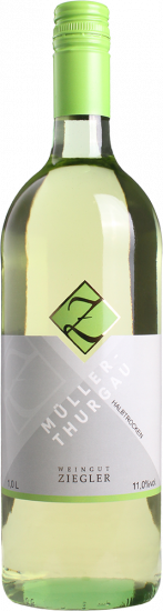 2025 Müller-Thurgau halbtrocken 1,0 L - Weingut Ziegler