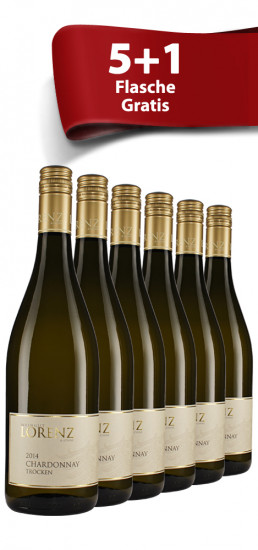 5+1 Aktion Chardonnay-Paket - Weingut Lorenz und Söhne