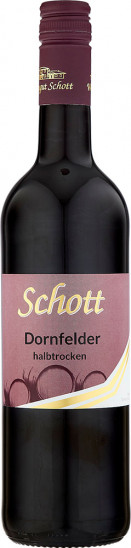 2024 Dornfelder halbtrocken - Weingut Schott