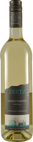 2024 Oppenheimer Herrenberg Gewürztraminer Spätlese süß - Weingut Tom & Bernd Dietz