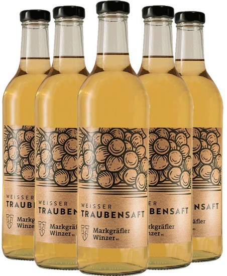 4+2 Paket Traubensaft weiß - Markgräfler Winzer  