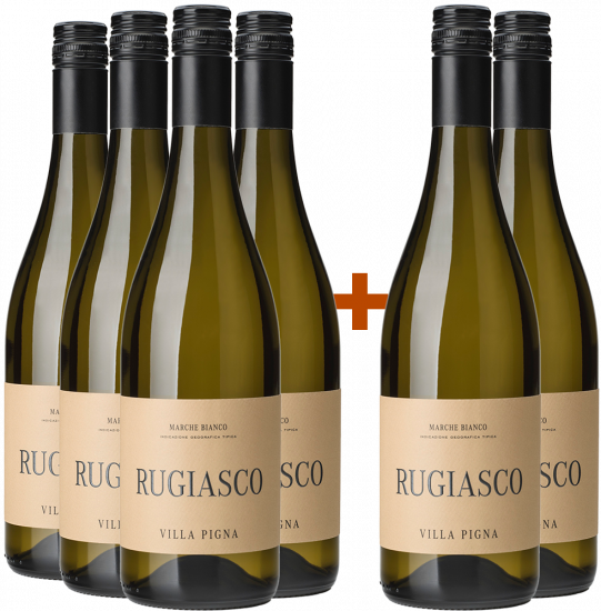 4+2 Paket Rugiasco Marche IGP - Cantina Villa Pigna