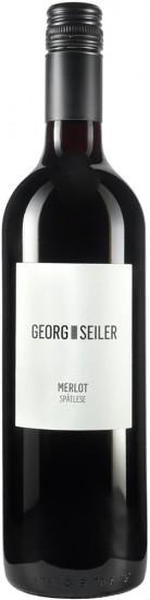 2022 Merlot Spätlese süß Bio - Weingut Georg Seiler