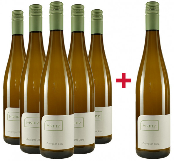 5+1 Paket Sauvignon Blanc trocken - Weingut Franz