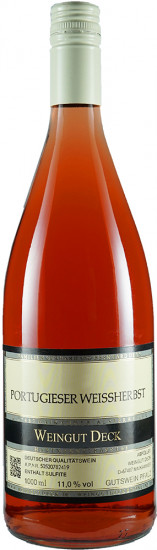 2024 Portugieser Weißherbst 1,0 L - Weingut Deck