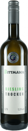 2020 Riesling trocken - Weingut Bittmann
