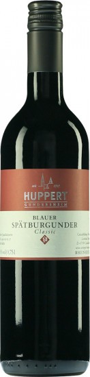 2019 Blauer Spätburgunder Classic trocken - Weingut Leonhard Huppert