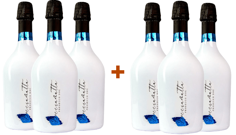 3+3 Paket StraItalian Bocciamatta Prosecco DOC - StraItalian Winemakers