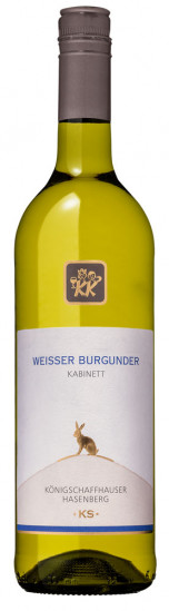 2025 Königschaffhauser Hasenberg Weißer Burgunder Kabinett *KS* lieblich - Winzergenossenschaft Königschaffhausen-Kiechlinsbergen