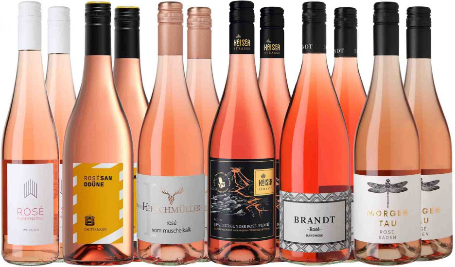 Großes Rosé Entdecker-Paket