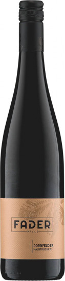 2022 Dornfelder halbtrocken - Weingut Fader