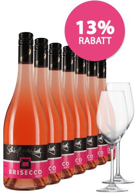 13% Rabatt Perlwein rosé-Paket - Weingut Schloßgartenhof