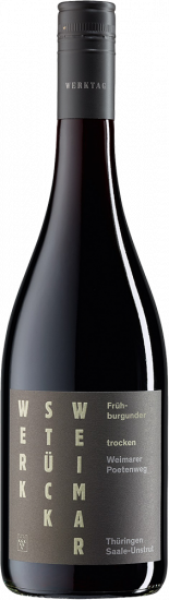 2023 Frühburgunder Werkstück Weimar trocken - Winzervereinigung Freyburg-Unstrut