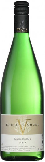 2025 Müller Thurgau feinherb 1,0 L - Weingut Knöll & Vogel