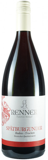 2015 Spätburgunder trocken - Familien-Weingut Renner