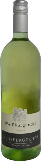 2015 Gutswein Weißburgunder feinherb Bio 1,0 L - Weingut Neuspergerhof