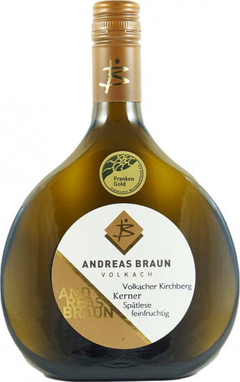 2023 Volkacher Kirchberg Kerner Spätlese feinherb - Weingut Andreas Braun