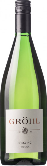 2016 Riesling trocken 1,0 L - Weingut Eckehart und Johannes Gröhl