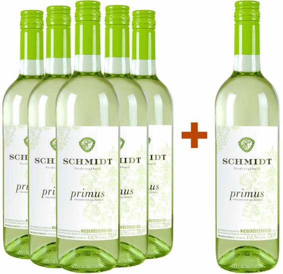 5+1 Paket 2022 Primus Jungweinangebot - Weingut Roman Schmidt