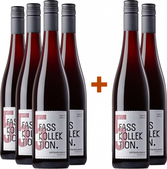 4+2 Paket Kaiserstuhl Spätburgunder trocken - Weingut Fasskollektion