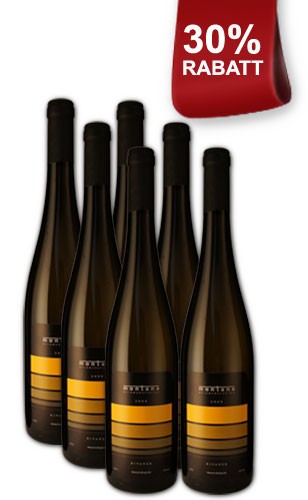 6er Paket 2009 Rivaner - Weingut Weinmanufaktur Montana