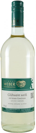 Glühwein - weiß 1,0 L - Weingut Weber Hof-Bärenstein