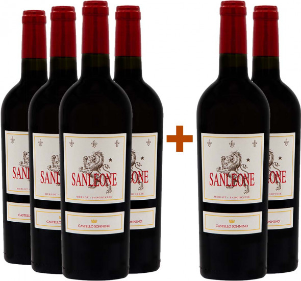 4+2 San Leone IGP Paket - Castello Sonnino