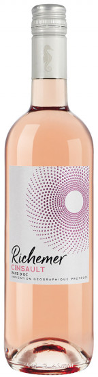 2024 Richemer Cinsault Rosé Pays d'Oc IGP trocken - Les Caves Henri de Richemer