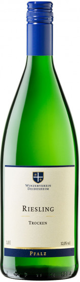 2025 Riesling trocken 1,0 L - Winzerverein Deidesheim