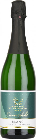 Cuvée Blanc Sekt trocken - Winzer vom Weinsberger Tal