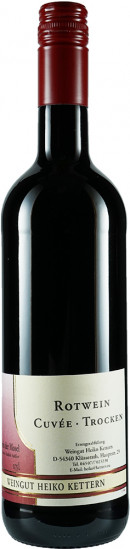 2020 Rotwein Cuvée trocken - Weingut Heiko Kettern