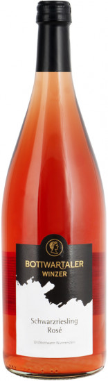 2024 Großbottwarer Wunnenstein Schwarzriesling Rosé halbtrocken 1,0 L - Bottwartaler Winzer