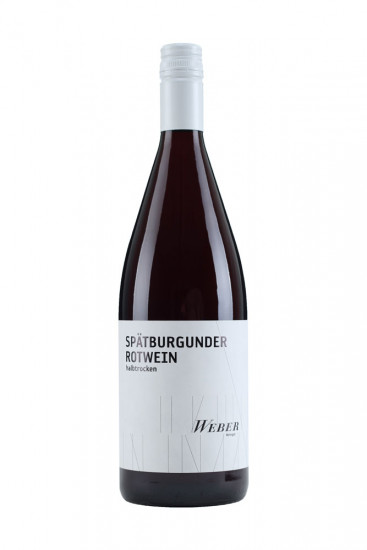 2021 Spätburgunder Rotwein halbtrocken 1,0 L - Weingut Weber Ettenheim