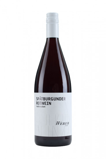 2024 Spätburgunder Rotwein halbtrocken 1,0 L - Weingut Weber Ettenheim