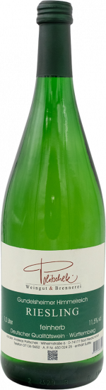 2024 Riesling halbtrocken 1,0 L - Weingut Politschek