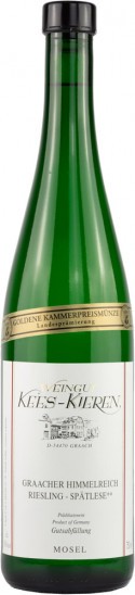 2020 Graacher Himmelreich Riesling Spätlese** süß - Weingut Kees-Kieren
