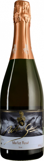 2021 Merlot Rosé Sekt brut Bio - Weingut Winfried Seeber