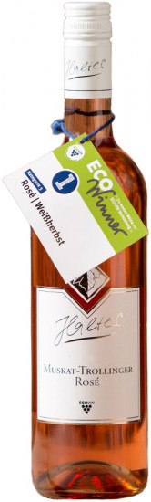 2022 Muskat-Trollinger Rosé feinherb Bio - Weingut Halter
