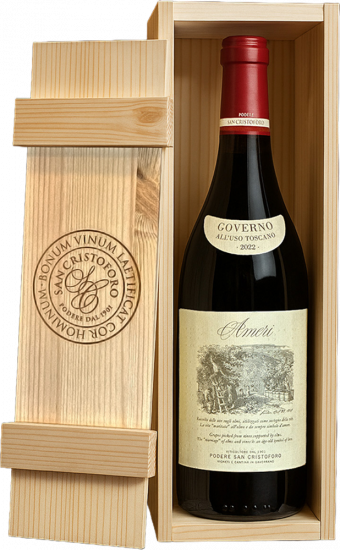2023 Ameri in confezione regalo trocken Bio - Podere San Cristoforo