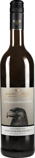 2020 Fessenbacher Spätburgunder Rotwein Kirchherrenberg halbtrocken - Weinmanufaktur Gengenbach