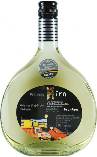 2022 Rivaner Kabinett trocken - Weingut Hirn