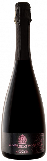 Spumante Cuvèe Millesimato Rosè brut - Agricola Strapellum