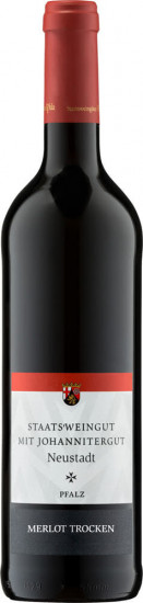 2023 Pfalz Merlot trocken - Staatsweingut mit Johannitergut